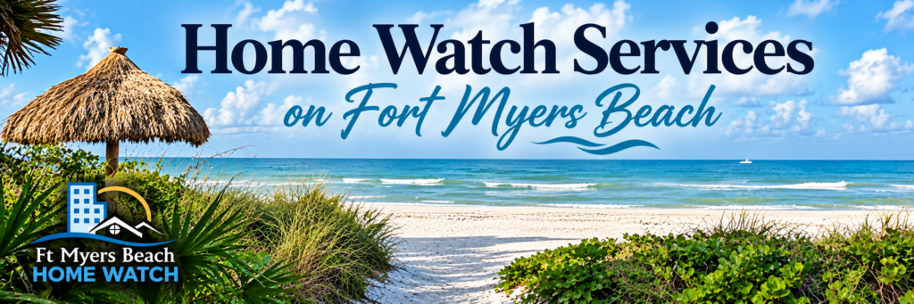 Fort Myers Beach Home Watch Banner